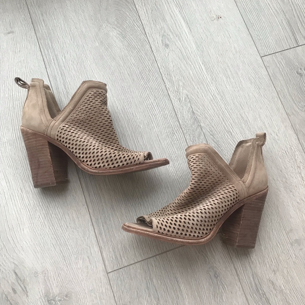 Vince Camuto Kensa Perforated Heel Bootie